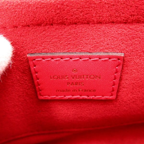 6 Louis Vuitton Locky BB Crossbody Bag Monogram Coquelicot Red