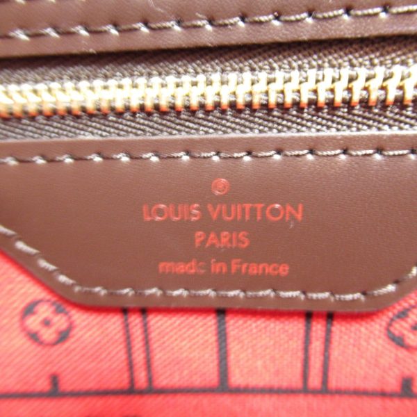 6 Louis Vuitton Neverfull GM Shoulder Tote Bag Damier Ebene