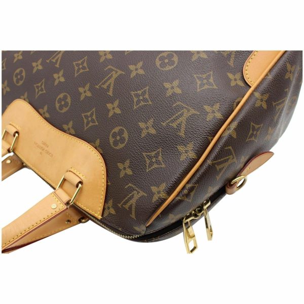 6 Louis Vuitton Retiro Nm Monogram Canvas 2way Shoulder Bag Brown