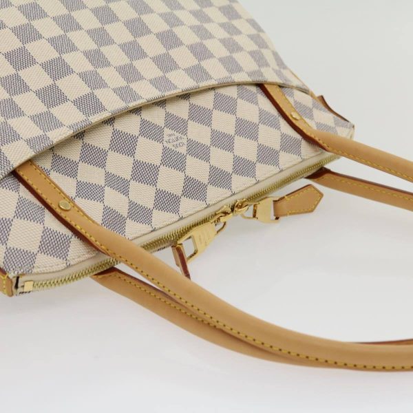 6 Louis Vuitton Damier Azur Figheri PM Tote Bag