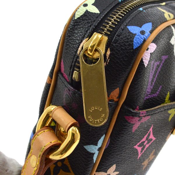 6 Louis Vuitton Rift Shoulder Bag Monogram Multicolor Black