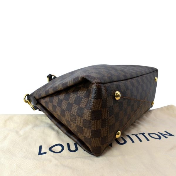 6 Louis Vuitton Lymington Damier Ebene Shoulder Bag Brown