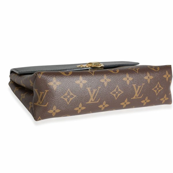 6 Louis Vuitton Saint Placide Monogram Grained Calf Leather Black