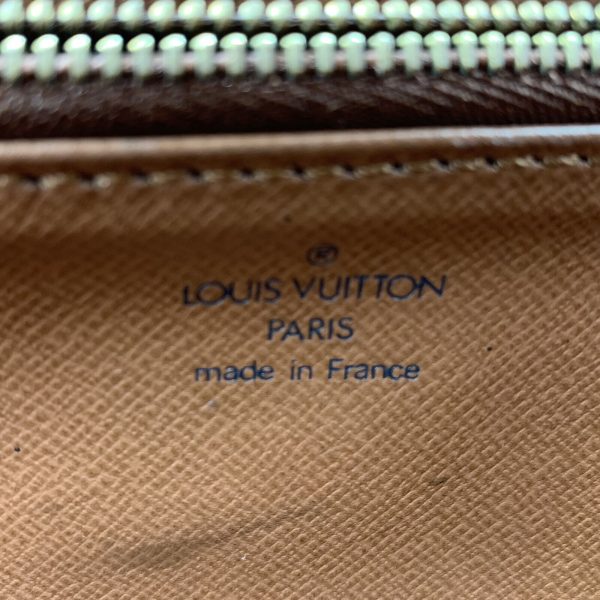 6 Louis Vuitton Malesherbes Hand Bag Monogram Canvas Brown