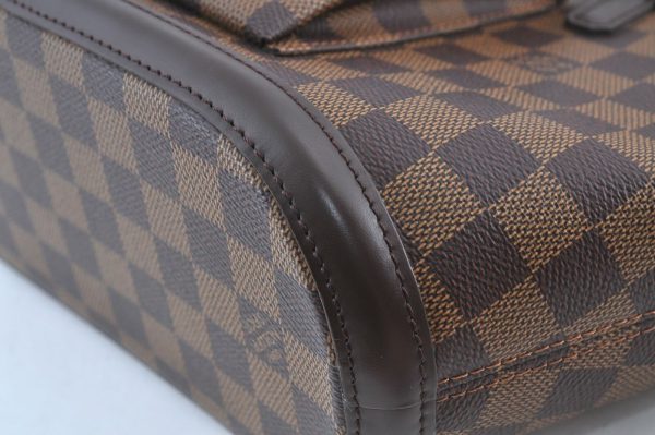 6 Louis Vuitton Damier Manosque PM Shoulder Tote Bag LV