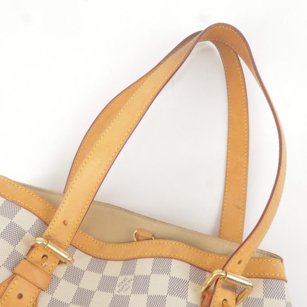 6 Louis Vuitton Damier Azur Hampstead MM Hand Bag