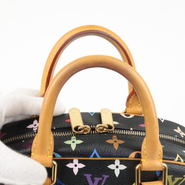 6 Louis Vuitton Monogram Multicolor Trouville Hand Bag