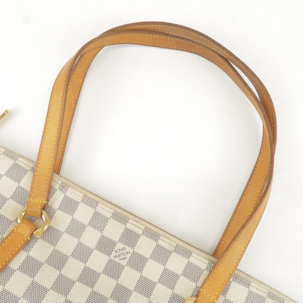 6 Louis Vuitton Damier Azur Totally MM Tote Bag Hand Bag