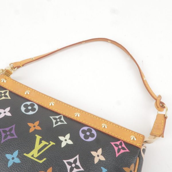 6 Louis Vuitton Monogram MultiColor Pochette Accessoires