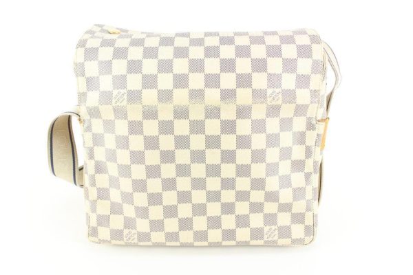 7 Louis Vuitton Damier Azur Naviglio Crossbody Messenger