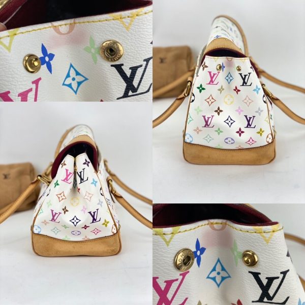 7 Louis Vuitton Bag Beverly GM Shoulder White Monogram Multicolor Shoulder