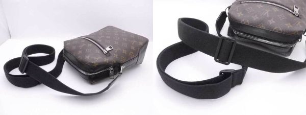 7 Louis Vuitton Monogram Macassar Torres PM Crossbody Bag