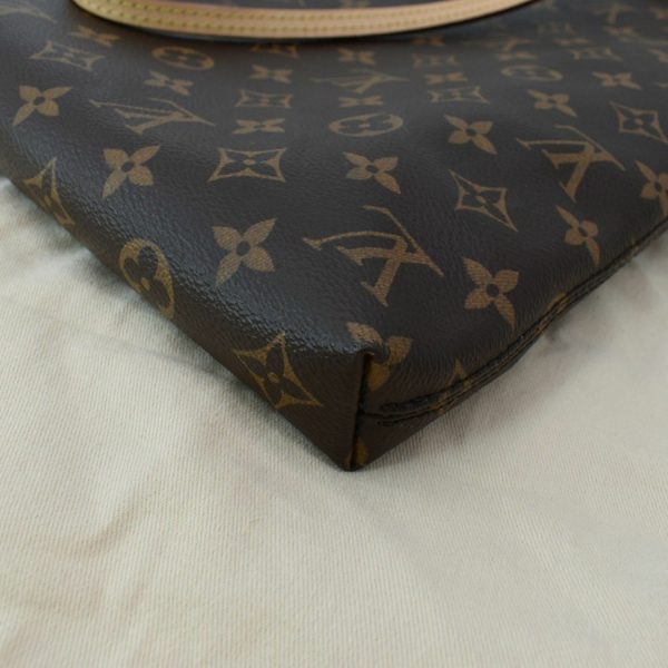 7 Louis Vuitton Carry It Monogram Canvas Shoulder Bag Brown