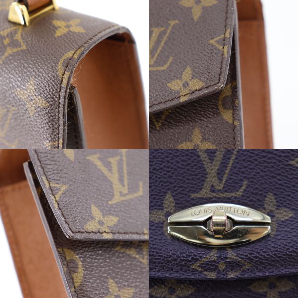 7 Louis Vuitton Malesherbes Handbag Brown Monogram