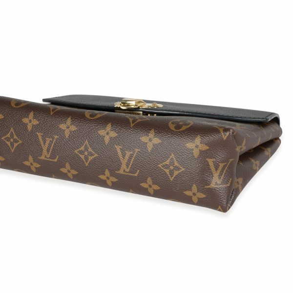 7 Louis Vuitton Saint Placide Monogram Grained Calf Leather Black