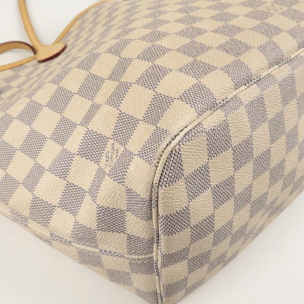 7 Louis Vuitton Damier Azur Neverfull MM Tote Bag