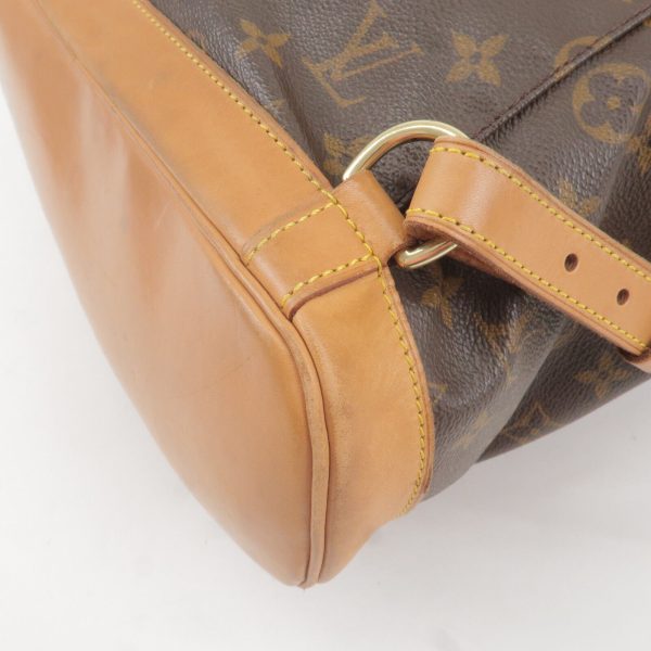 7 Louis Vuitton Monogram Montsouris GM Back Pack