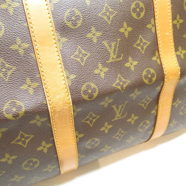 7 Louis Vuitton Keepall Bandouliere 0 Boston Bag Monogram Canvas Brown