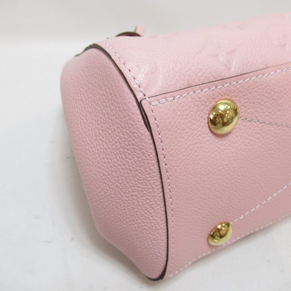 7 Louis Vuitton Montaigne BB 2way Shoulder Bag leather Rose pink