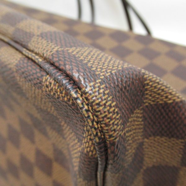 8 Louis Vuitton Neverfull GM Shoulder Tote Bag Damier Ebene