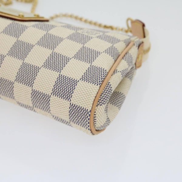 8 Louis Vuitton Damier Azur Eva 2way Shoulder Hand Pouch