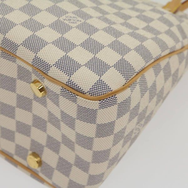 8 Louis Vuitton Damier Azur Figheri PM Tote Bag