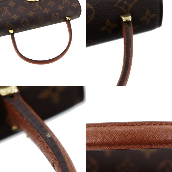 8 Louis Vuitton Malesherbes Handbag Brown Monogram