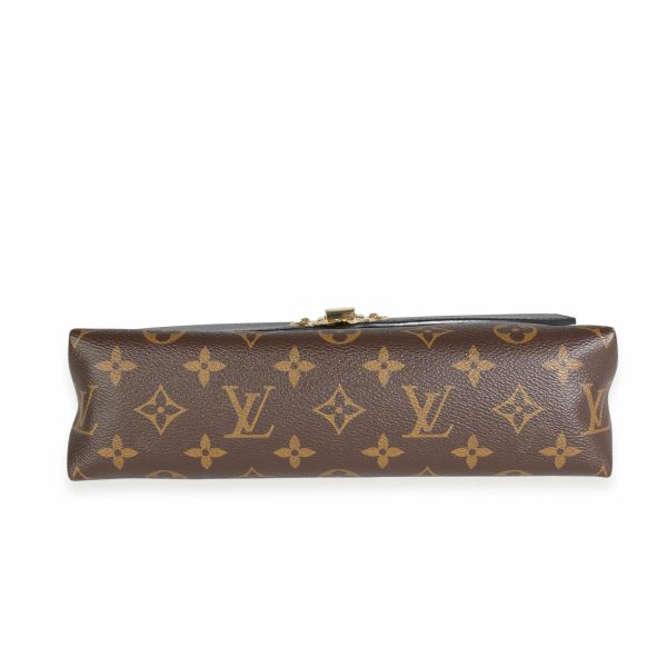 8 Louis Vuitton Saint Placide Monogram Grained Calf Leather Black