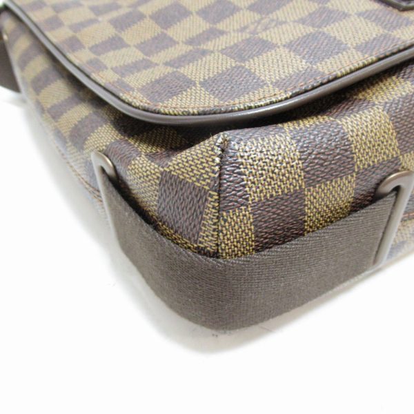 8 Louis Vuitton Brooklyn MM Shoulder Bag Damier Canvas Ebene Women LV