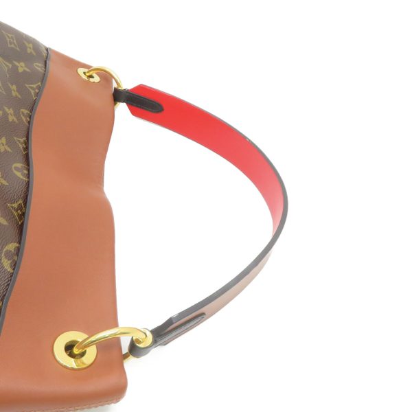 8 Louis Vuitton LV Tuileries Hobo Shoulder Bag Monogram Brown