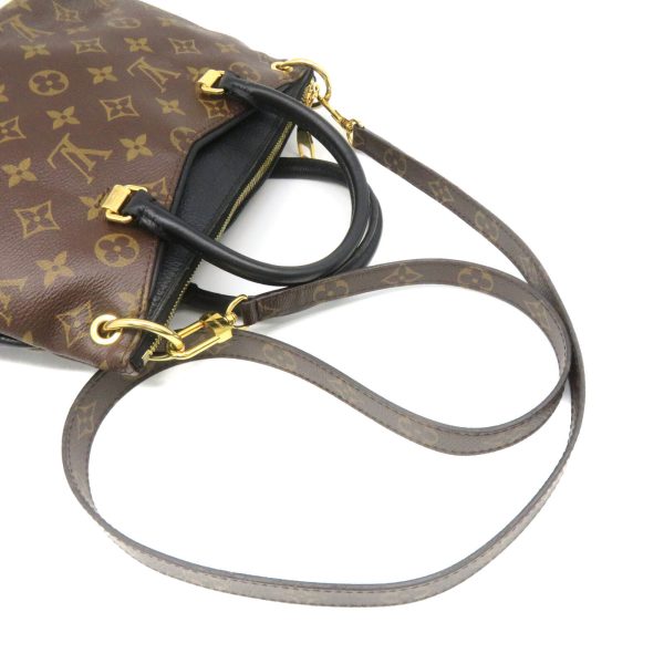 8 Louis Vuitton Pallas BB Hand Bag Shoulder Bag Monogram Brown