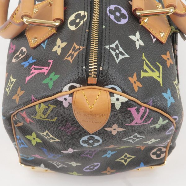 8 Louis Vuitton Monogram Multicolor Speedy 30 Hand Bag