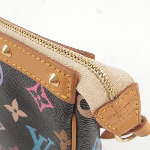 8 Louis Vuitton Monogram MultiColor Pochette Accessoires