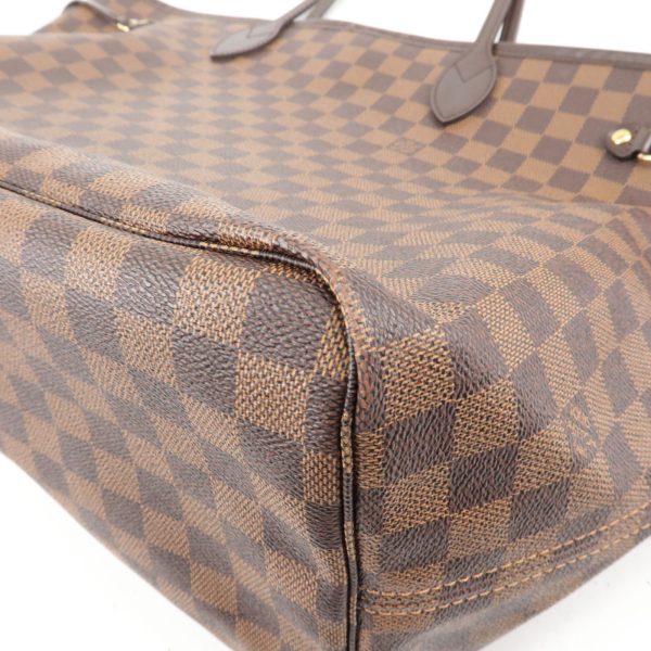 8 Louis Vuitton Damier Ebene Neverfull GM Tote Bag