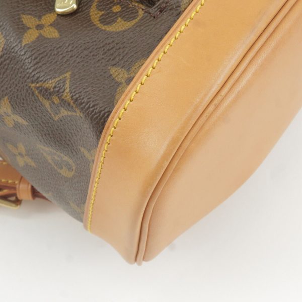 8 Louis Vuitton Monogram Montsouris MM Back Pack Bag