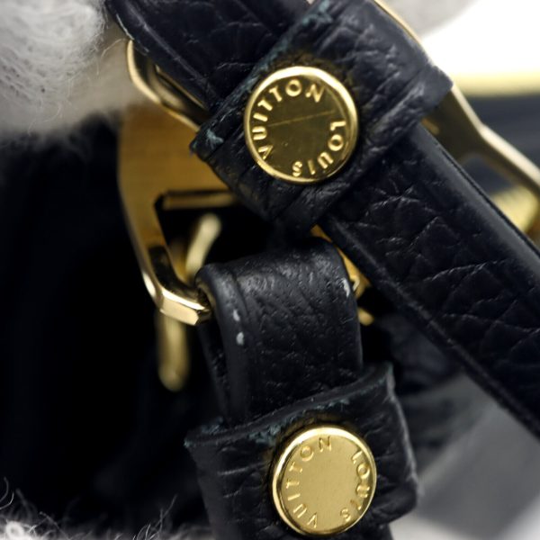9 Louis Vuitton Pochette Double Zip Shoulder Bag Monogram Empreinte Black
