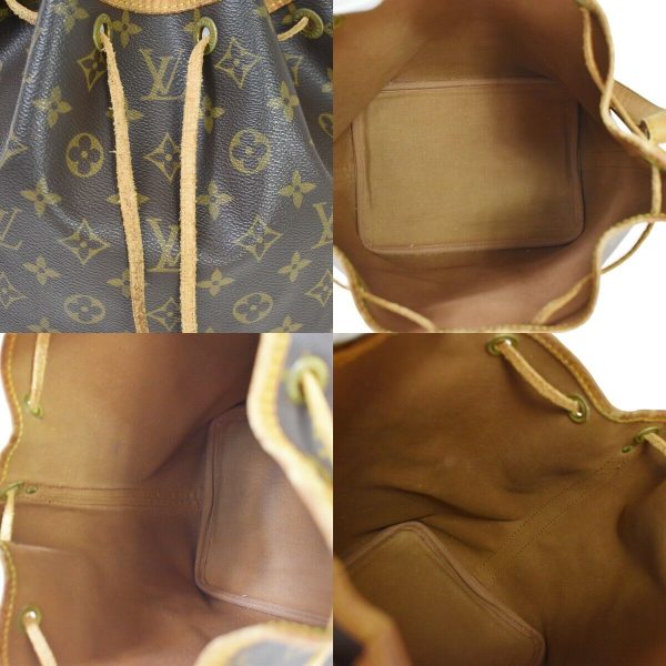 9 Louis Vuitton Petit Noe Drawstring Shoulder Bag Monogram Leather