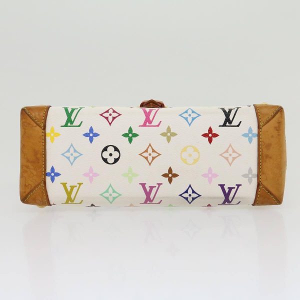 9 Louis Vuitton Monogram Multicolor Eliza Shoulder Bag White