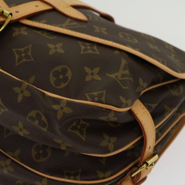 9 Louis Vuitton Monogram Saumur 30 Shoulder Bag