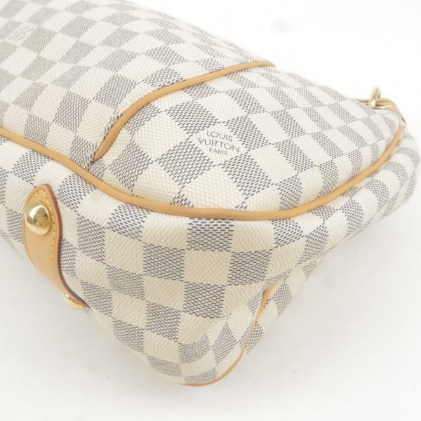 9 Louis Vuitton Damier Azur Galliera PM Shoulder Bag