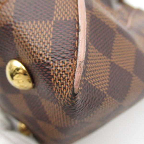 9 LOUIS VUITTON Caissa Tote PM Shoulder Bag Damier Ebene