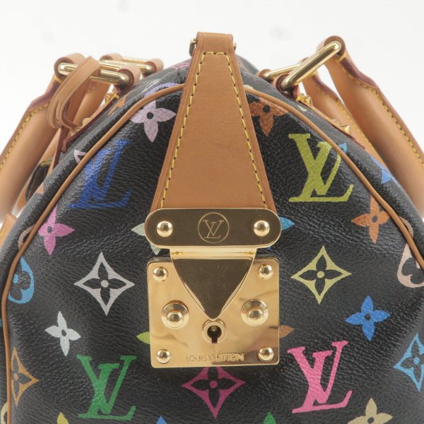 9 Louis Vuitton Monogram Multicolor Speedy 30 Hand Bag