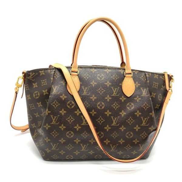 s l1600 1 LOUIS VUITTON Monogram Turenne GM Shoulder Bag Brown