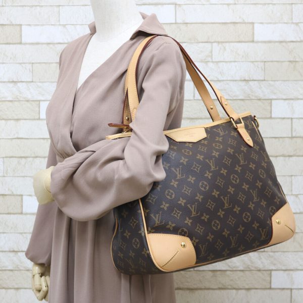 s l1600 1 LOUIS VUITTON Shoulder Bag Brown Monogram Estrella MM