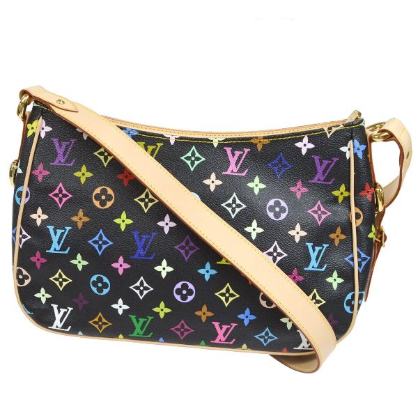 s l1600 1 LOUIS VUITTON Lodge GM Multicolor Noir Black