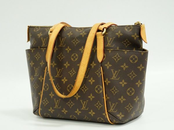 s l1600 1 Louis Vuitton Totally PM Monogram Canvas Shoulder Tote Bag Brown