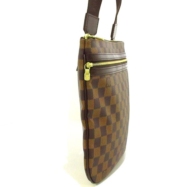 s l1600 1 LOUIS VUITTON Pochette Bosphore Ebene Damier Shoulder Bag