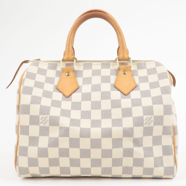 s l1600 1 Louis Vuitton Damier Azur Speedy 25 Hand Bag Boston Bag