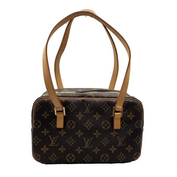 s l1600 10 LOUIS VUITTON Cite MM Shoulder Bag Monogram Canvas Brown