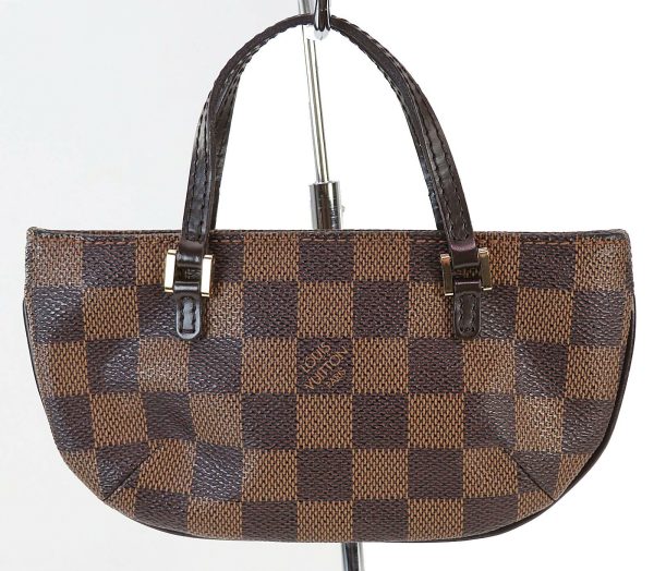 s l1600 10 LOUIS VUITTON Manosque GM Damier Ebene Tote Bag Purse